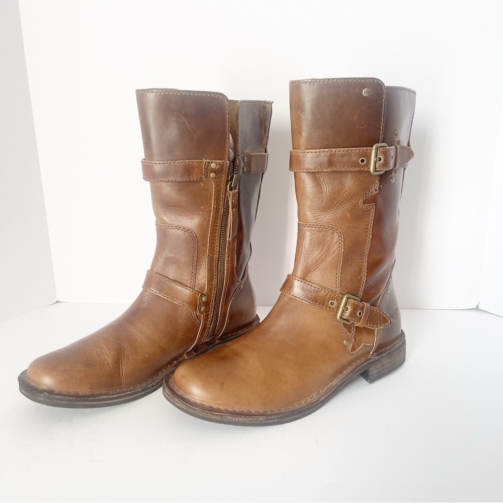 UGG Gillespie Leather Moto Boots